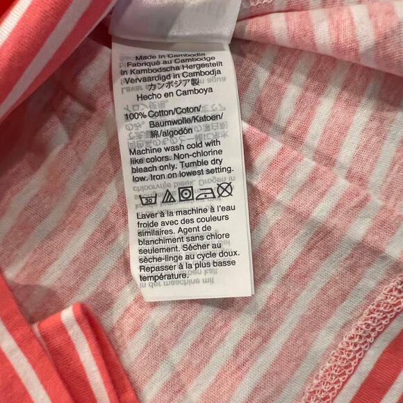 NWT J. Crew Girls' Pink, Red & White W/Flippable Sequin Anchor T-Shirt - Picture 9 of 12